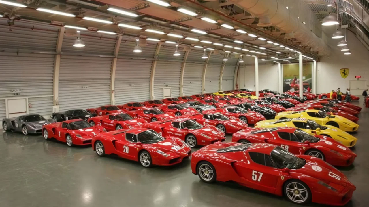 Sultan of Brunei owns so many Ferraris he could give one to every single resident of the Vatican City and still have 200 left