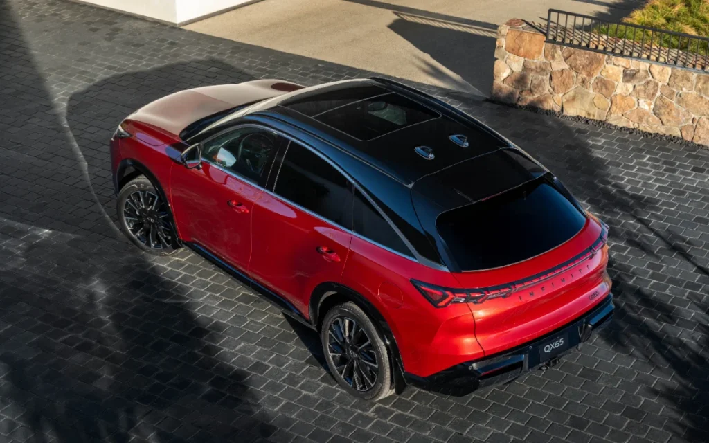 Nissan INFINITI's stunning new 2027 QX65 goes for gold with an exclusive new Sunfire shade that literally sparkles