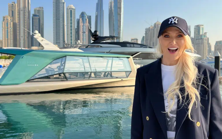 Our very own Alex Hirschi - AKA Supercar Blondie - uncovered the extremely cool BMW flying yacht.