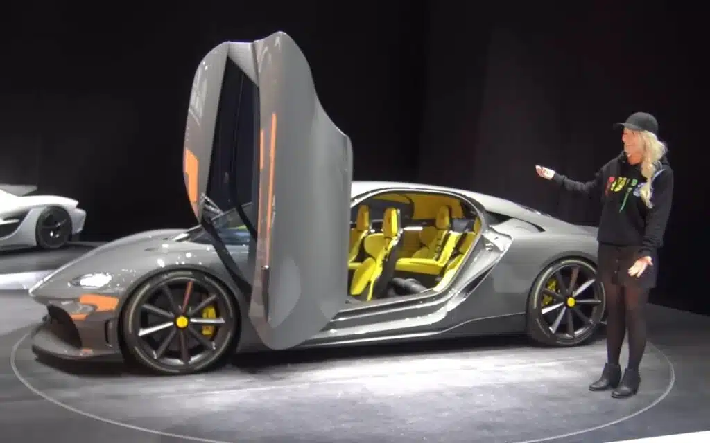 This is the world's most powerful production car, the Koenigsegg Gemera