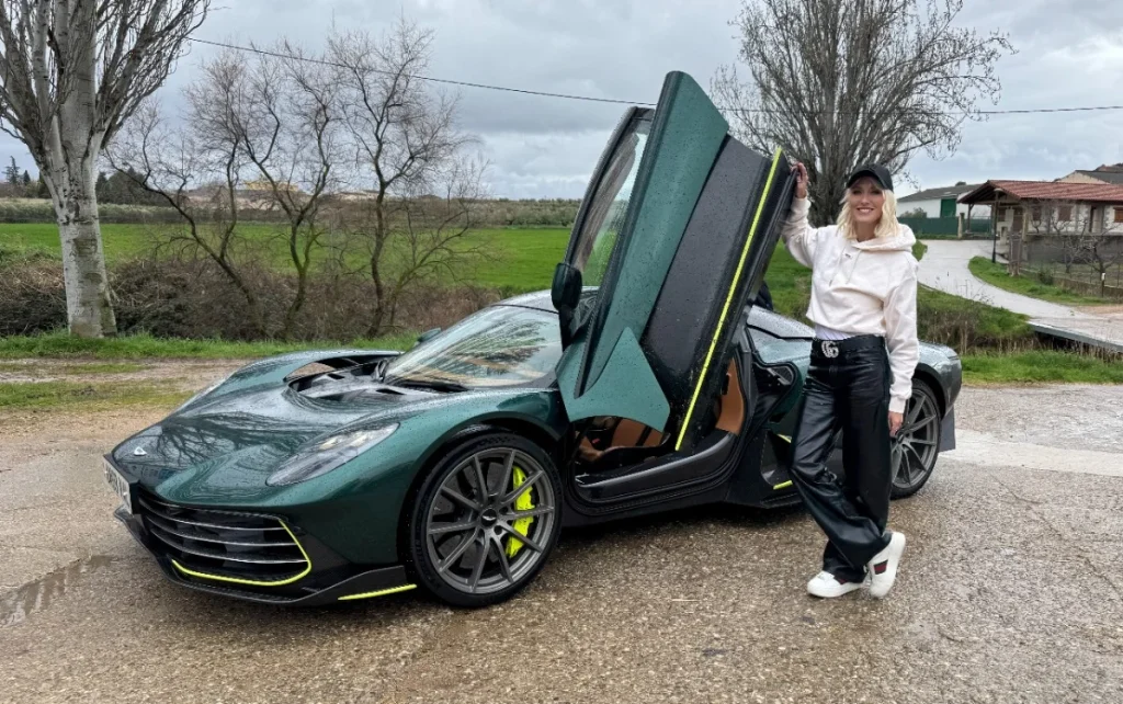 Supercar Blondie got behind the wheel of the Aston Martin Valhalla, which is arguably one of most sophisticated hypercars ever created
