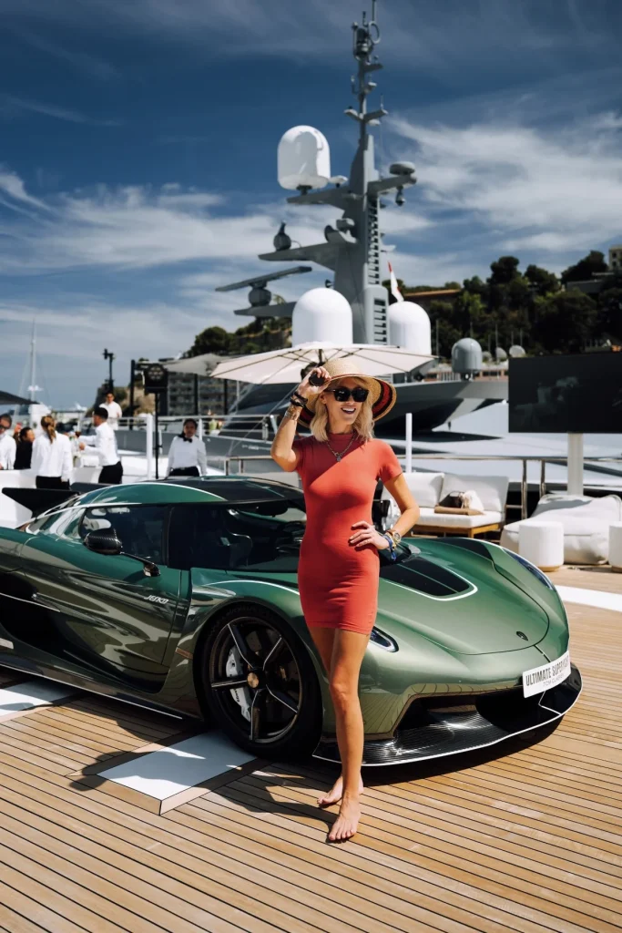 Supercar Blondie traveled to Monte Carlo for the Monaco GP to experience it in the best way possible: from the deck of a superyacht