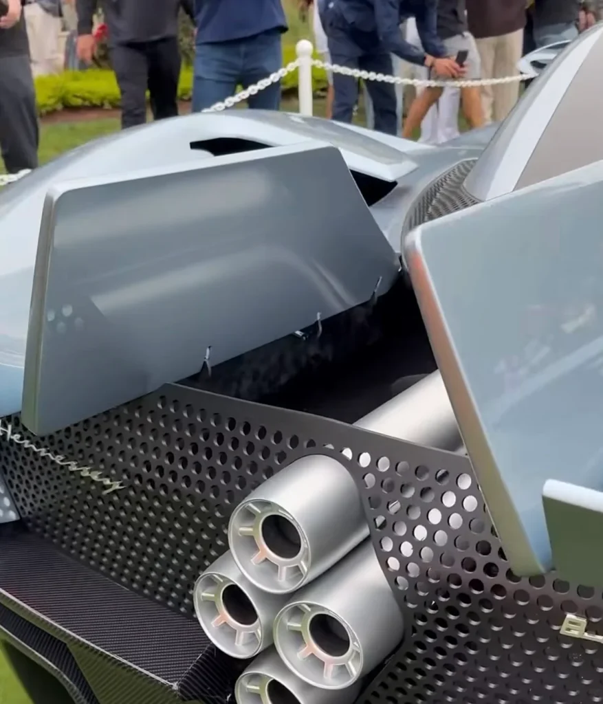 Supercar Blondie was given the chance to have a closer look at the new Hennessey Blackbird, inspired by the iconic SR-71 aircraft