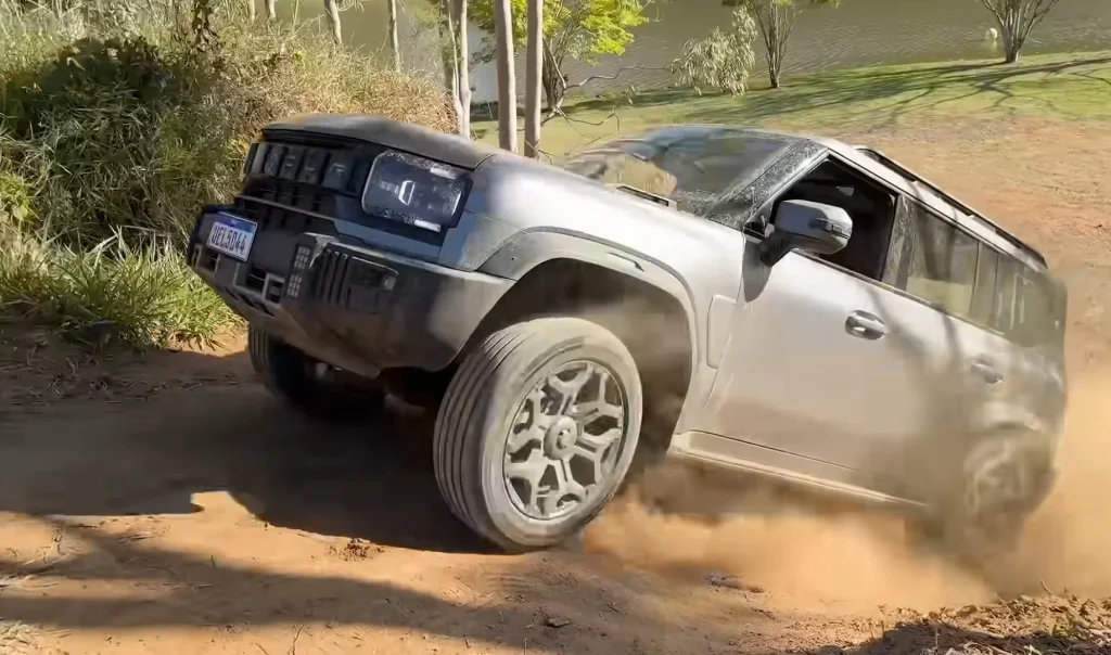 Supercar Blondie's Chloe took the Jetour T2, a Chinese-built 4x4, into the Brazilian wilderness to test its off-road abilities, and the result spoke for itself