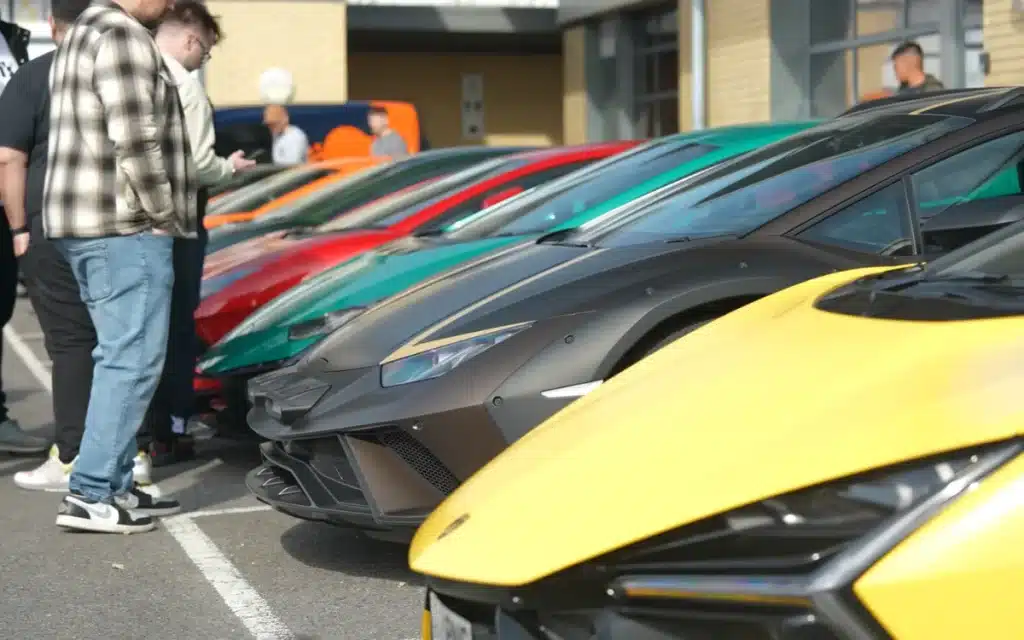 Man takes his Lamborghini Revuelto to a UK supercar club and it takes over the meet