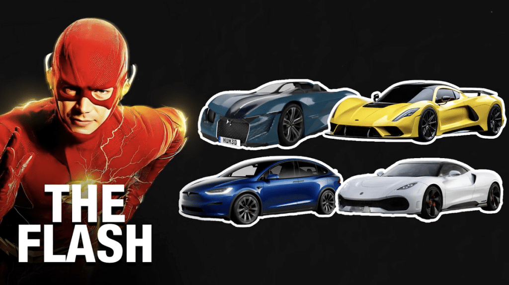 Superhero cars, Flash