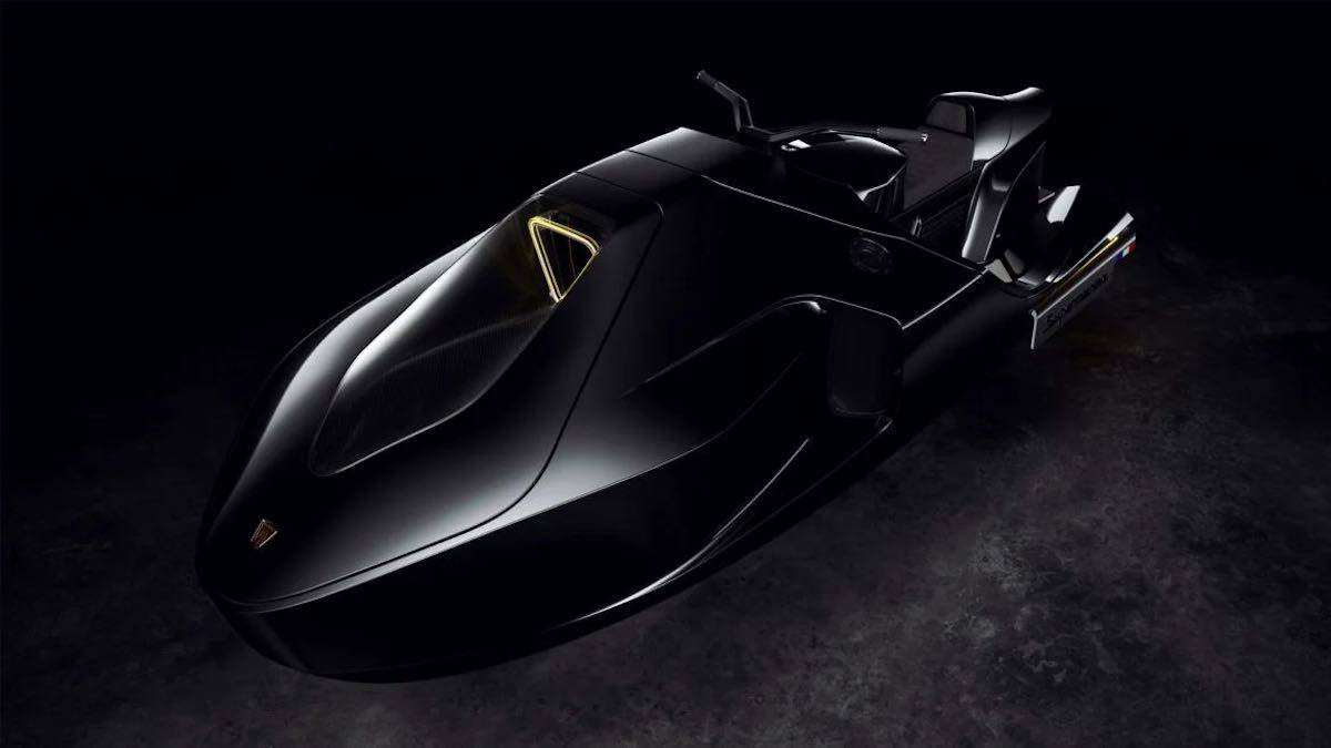 Another version of the 'world's most expensive jet ski' in black.