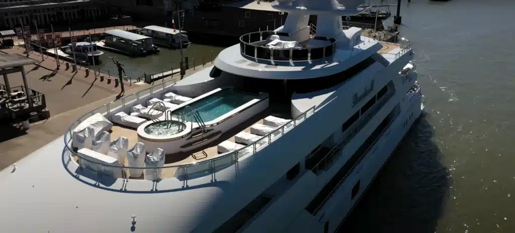 US Ambassador to Italy unexpectedly chooses to live on his 252-foot superyacht rather than the official residence