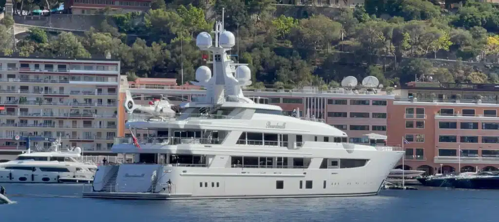 US Ambassador to Italy lived on his 252-foot superyacht whilst official residence was renovated
