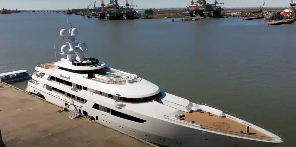 US Ambassador to Italy unexpectedly chooses to live on his 252-foot superyacht rather than the official residence