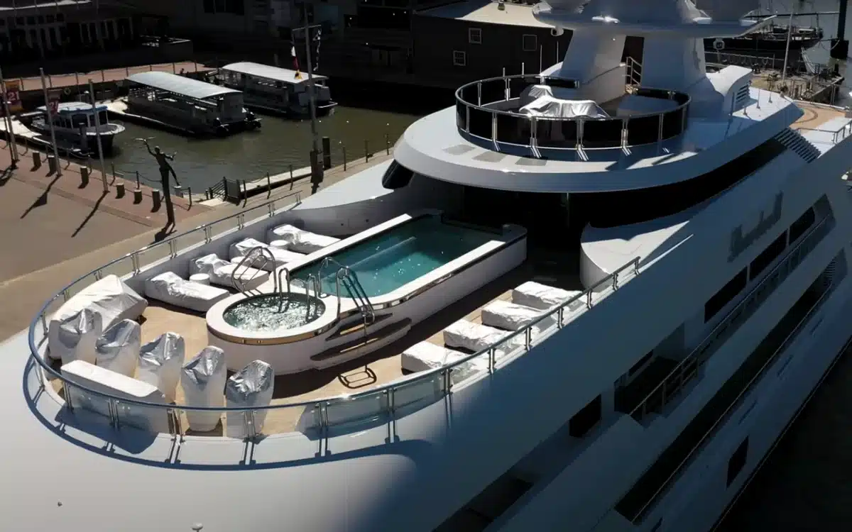 US Ambassador to Italy unexpectedly chooses to live on his 252-foot superyacht rather than the official residence