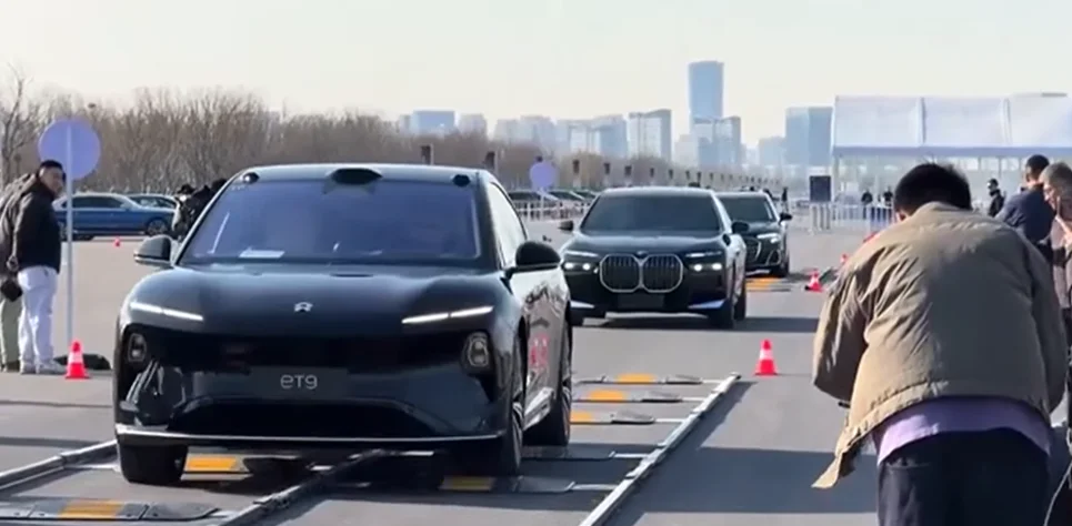 Chinese EV takes on BMW and Audi in advanced suspension test and the difference is striking