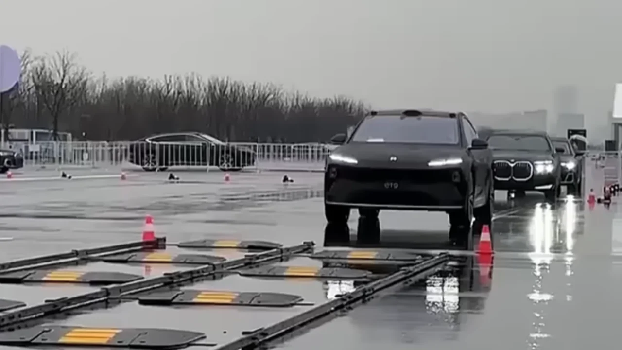 Chinese EV takes on BMW and Audi in advanced suspension test and the difference is striking
