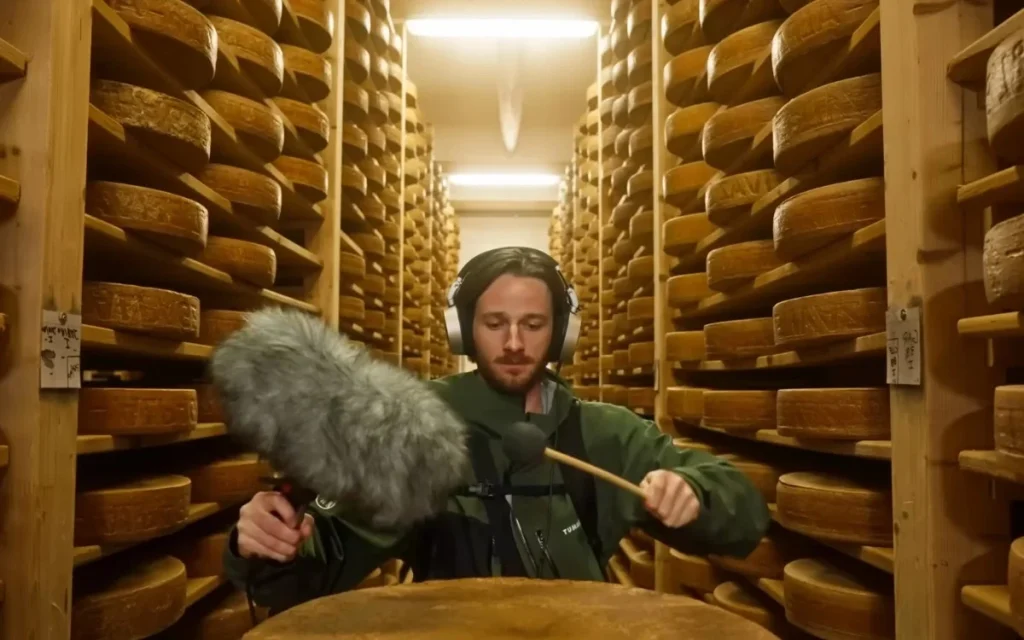 This musician engineered a song by mixing together hundreds of sounds in Switzerland in what is probably the wildest music project of the year