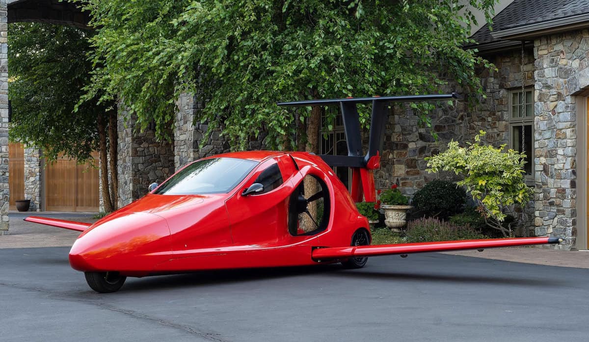 Switchblade flying sports car