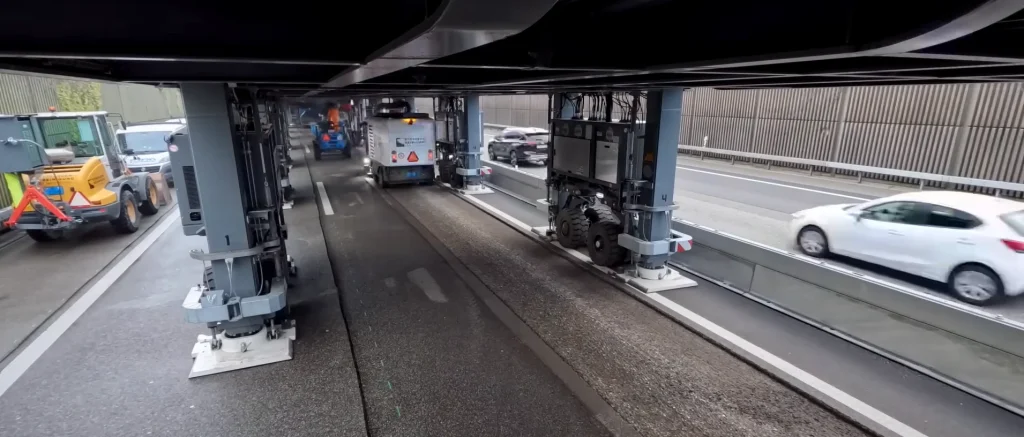 Switzerland’s ingenious roadworks method ensures traffic never stops and the US could use it