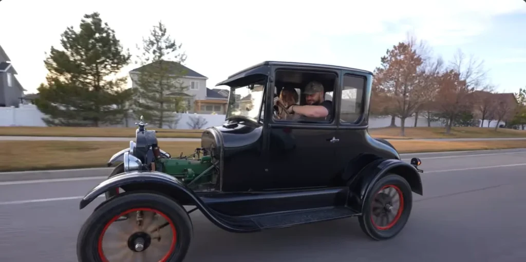 This Utah man spent $20,000 on a 104-year-old car - but driving it doesn't go as expected