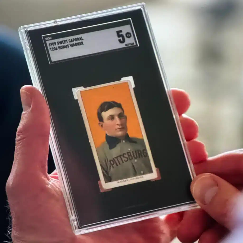 Ken Goldin Honus wagner card