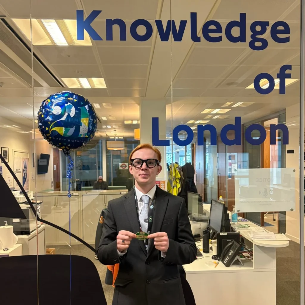 A 21 year old just conquered the hardest taxi test in the world proving London roads belongs to its black cab drivers 