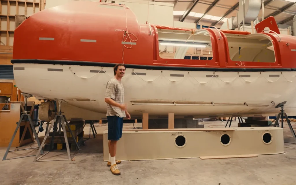 Scuba diving pioneer Kelly Tarlton has inspired a bold new journey in a converted lifeboat.