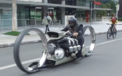 This $1 million custom motorbike is powered by a Rolls-Royce plane engine
