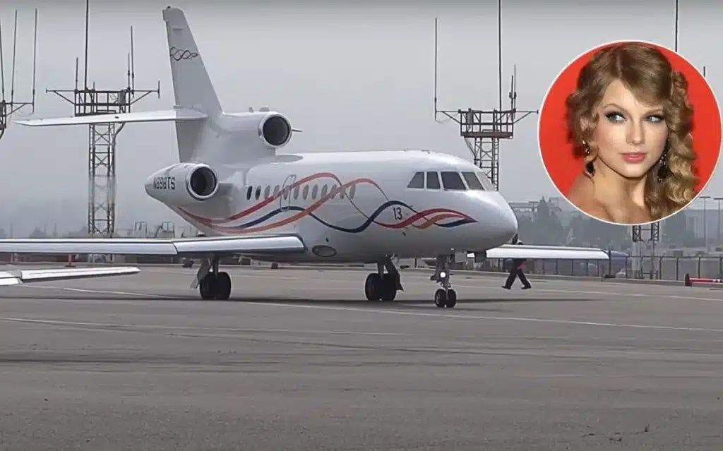 Taylor Swift private jet hero image