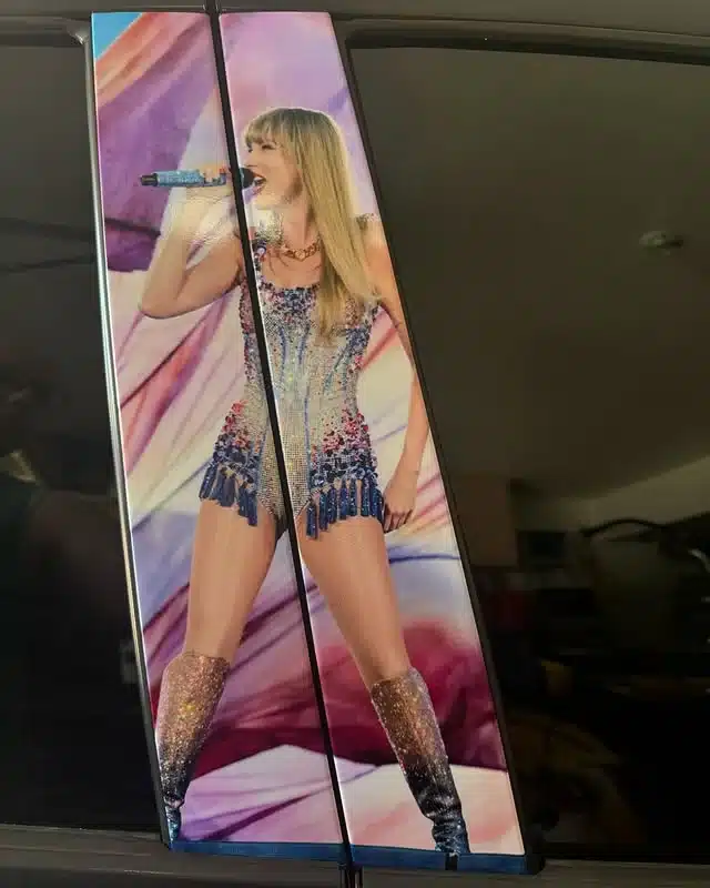 This Las Vegas woman turned her Dodge into the ultimate Taylor Swift tribute