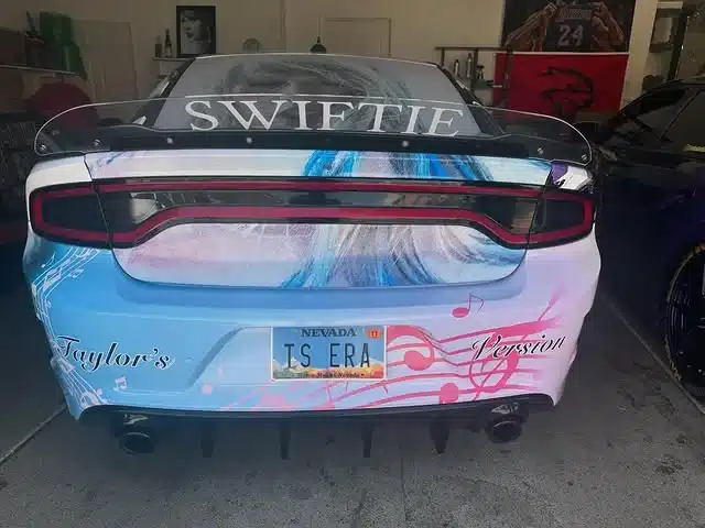 This Las Vegas woman turned her Dodge into the ultimate Taylor Swift tribute