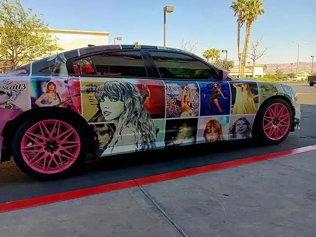 This Las Vegas woman turned her Dodge into the ultimate Taylor Swift tribute