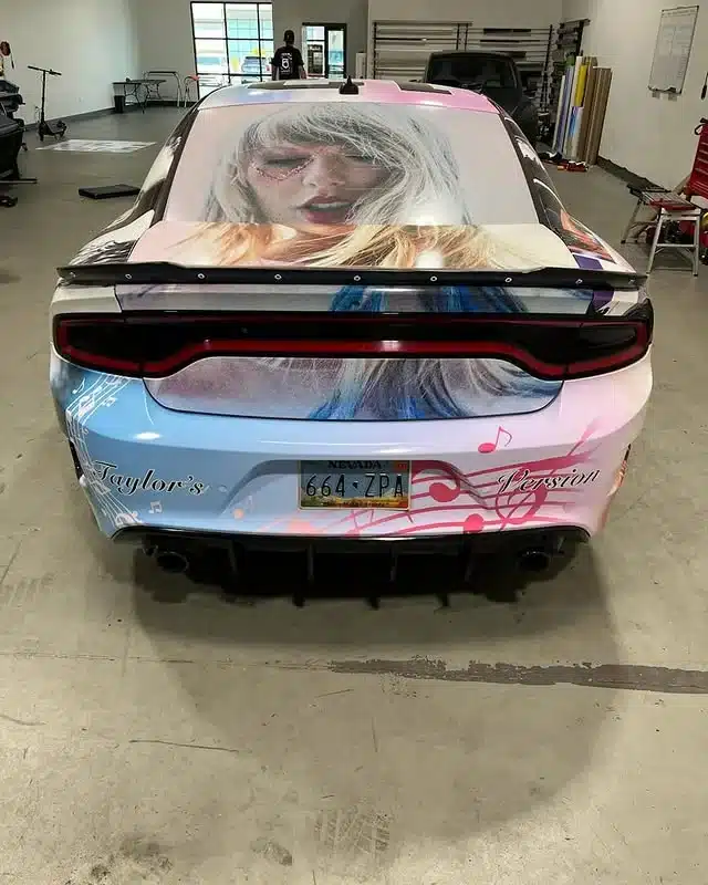 This Las Vegas woman turned her Dodge into the ultimate Taylor Swift tribute