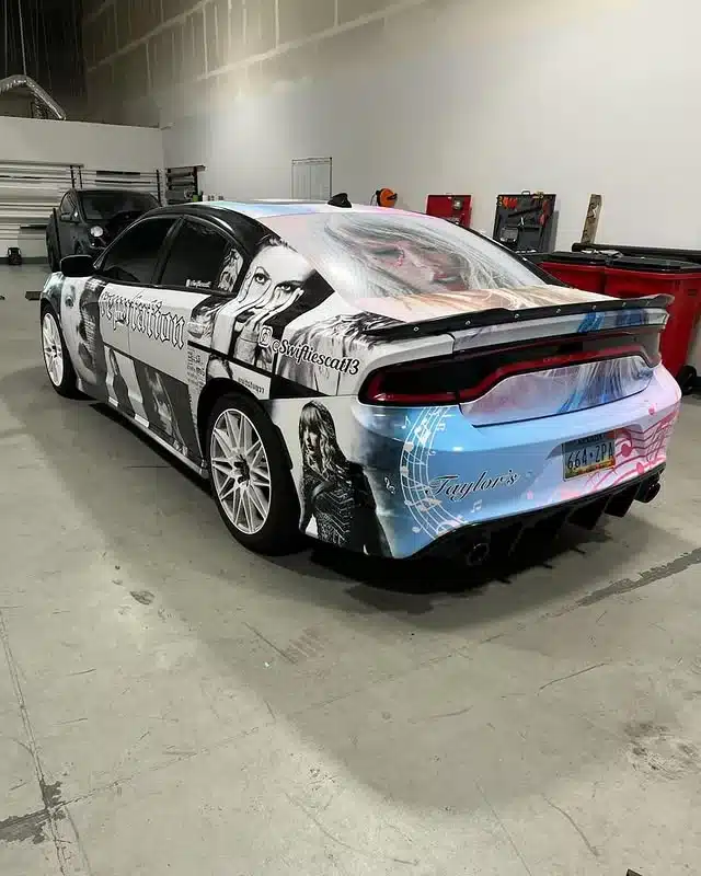 This Las Vegas woman turned her Dodge into the ultimate Taylor Swift tribute