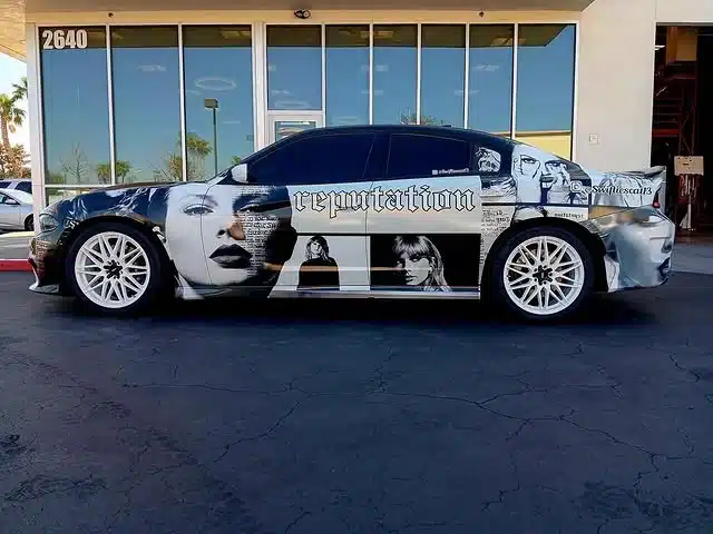 This Las Vegas woman turned her Dodge into the ultimate Taylor Swift tribute