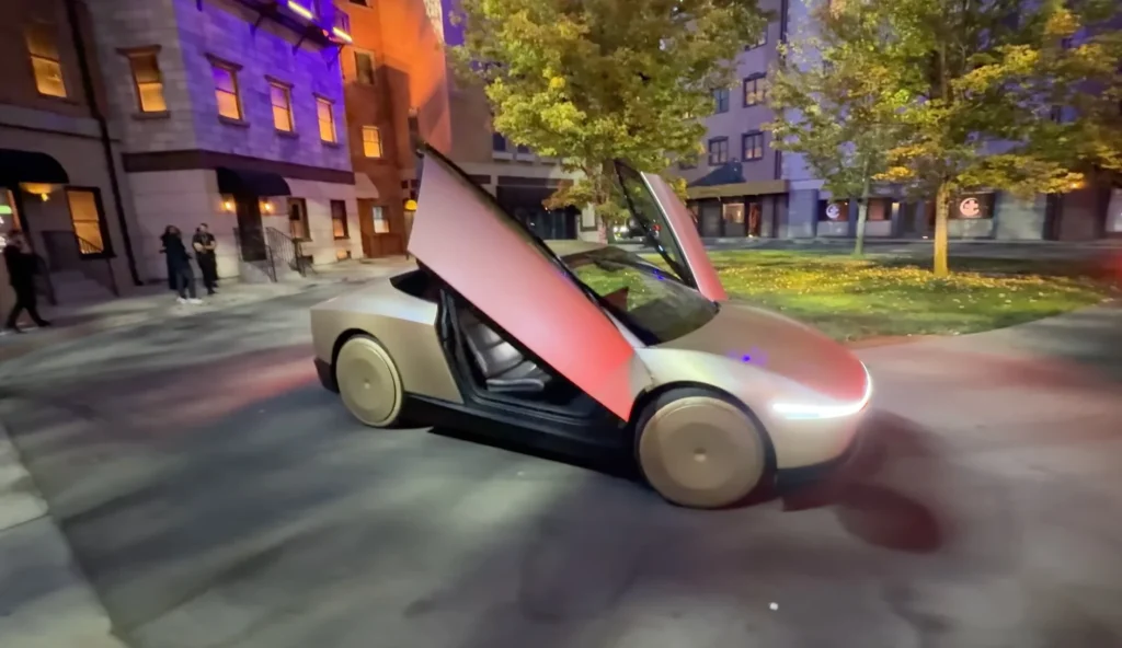 Tech YouTuber Marques Brownlee made two separate bets with both Tesla and his followers regarding the Cybercab