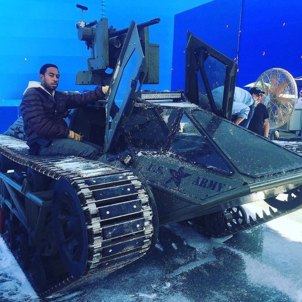 Tej with the Fast and Furious tank