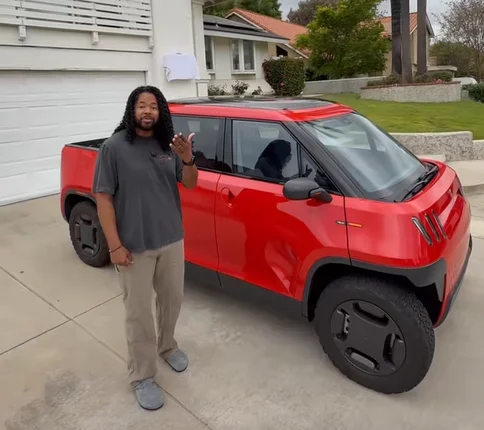 Car expert gave an inside look at remarkably small Telo MT-1 EV truck that promises to shake up the US market