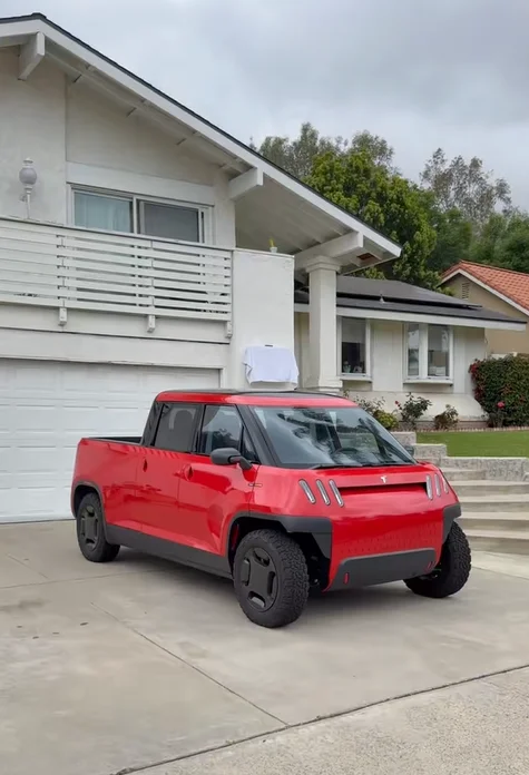 Car expert gave an inside look at remarkably small Telo MT-1 EV truck that promises to shake up the US market