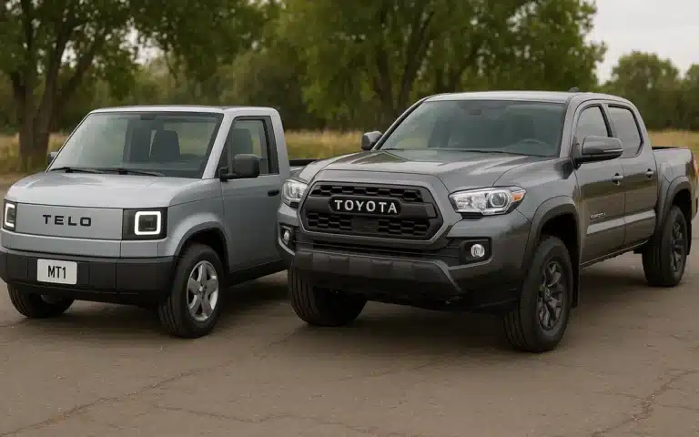 The Telo MT1 - a tiny EV truck from San Francisco - promises to equal pickup rivals like the Toyota Tacoma, despite its miniature size