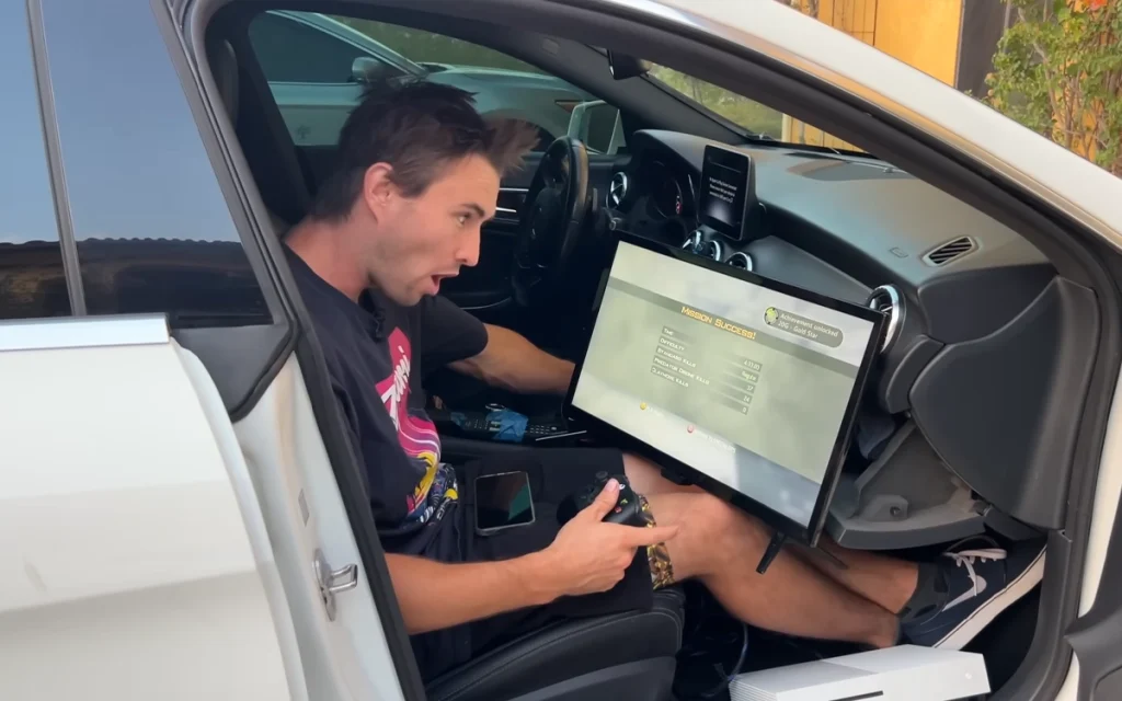 Popular YouTube creator Corey Funk bought a range of Temu car products that 'feel illegal' and found some wild results when he put them to the test