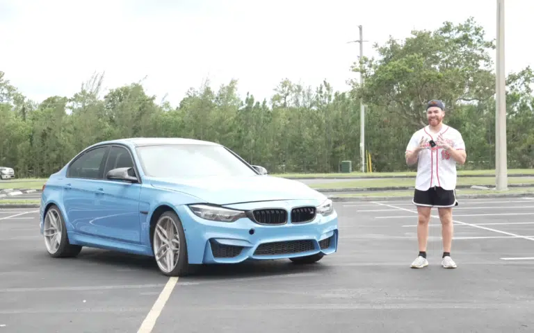 Temu car parts brought this BMW M3 back to life in a Florida garage
