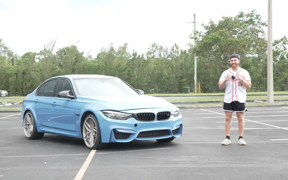 Temu car parts brought this BMW M3 back to life in a Florida garage