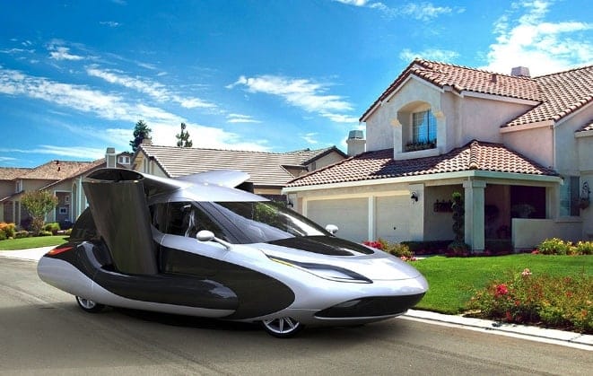 Terrafugia TFX flying car concept