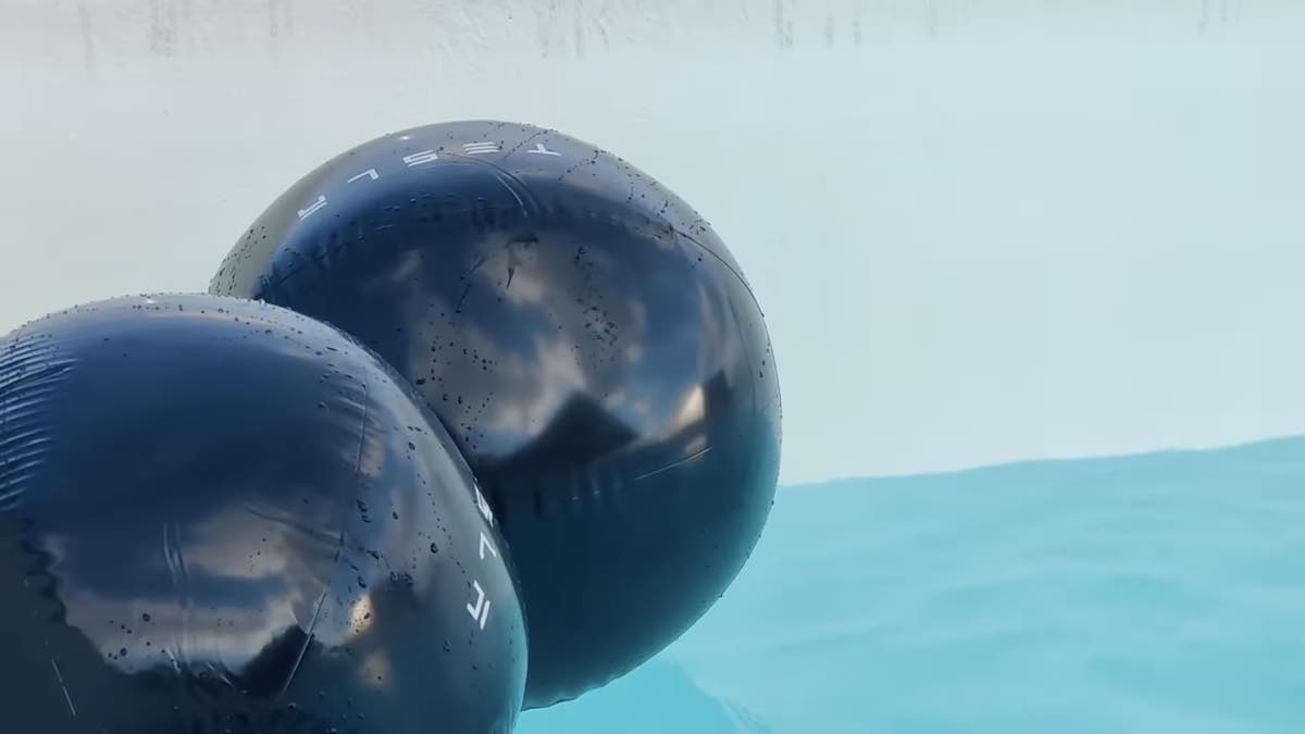 Tesla beach balls