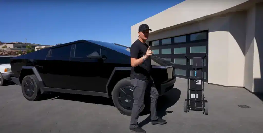 Utah man uses his Tesla Cybertruck to see if it can power his entire home