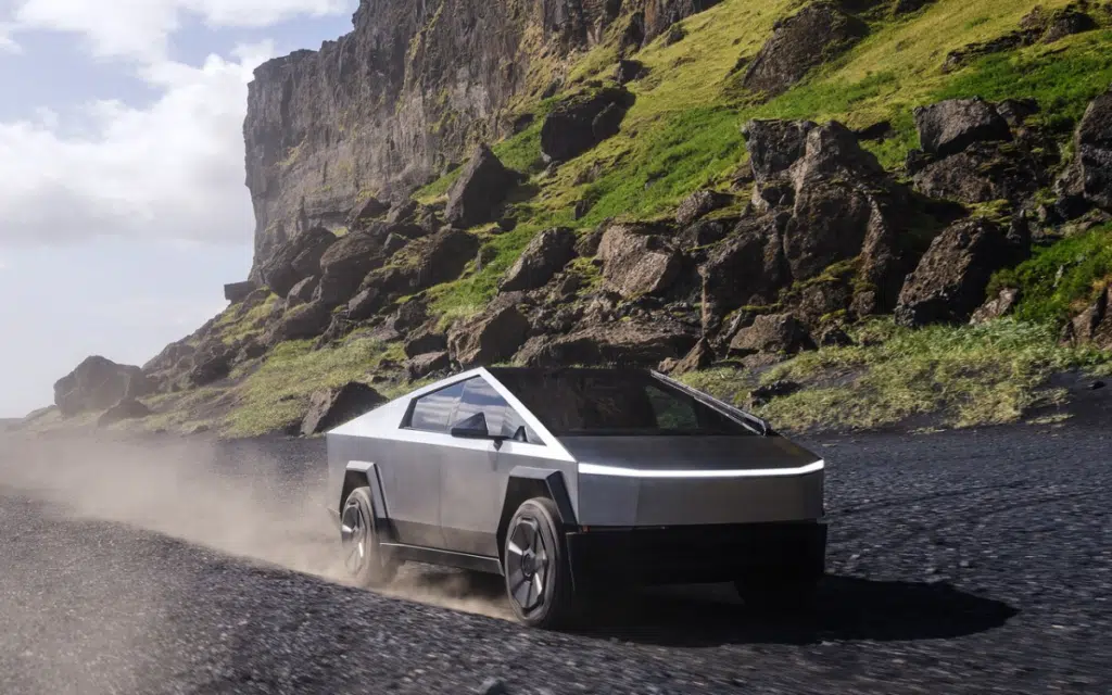 Tesla Cybertruck Front Quarter