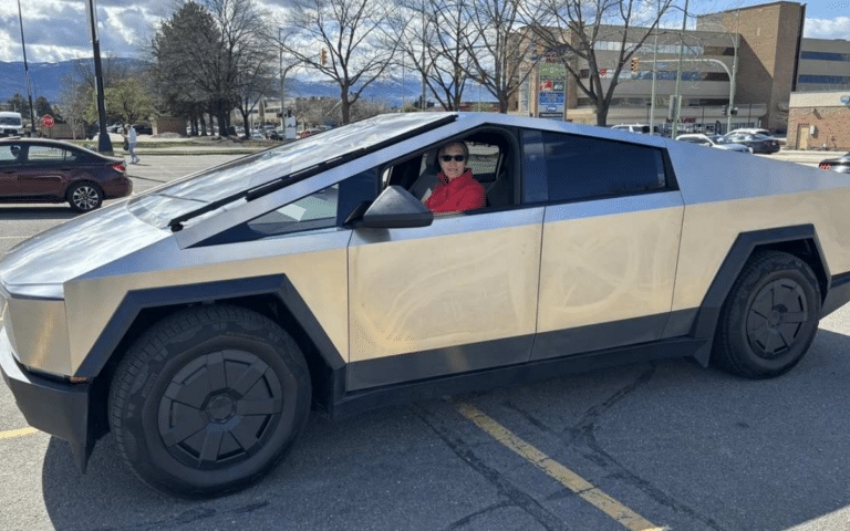 Man test drives Tesla Cybertruck and loves it, but unexpected limitation keeps him loyal to his Silverado