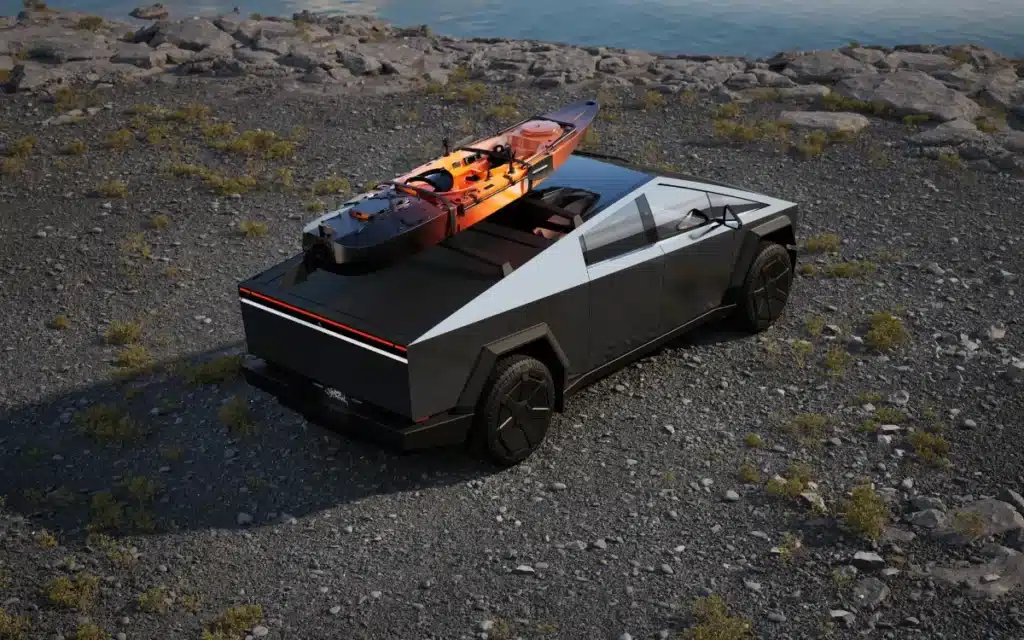 Tesla Cybertruck tonneau cover