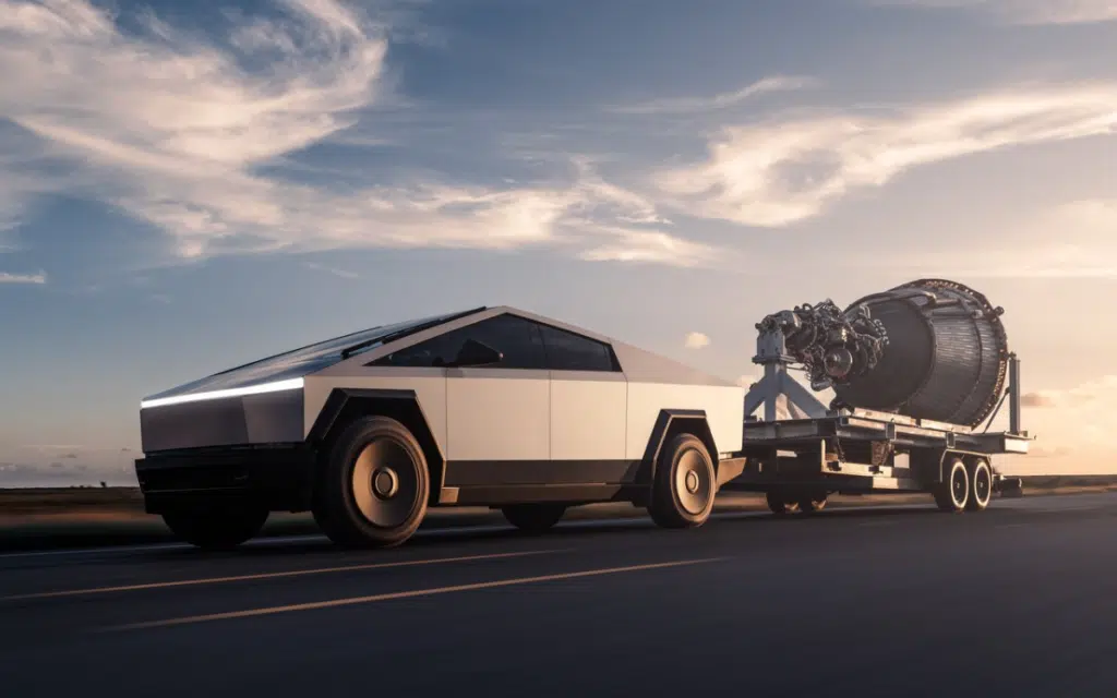 Mom saw a Tesla Cybertruck EV in LA and left a memorable handwritten note for the owner