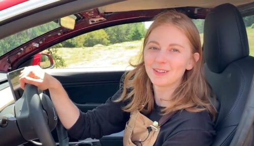 Woman chops up brand new Tesla to make DIY Truckla