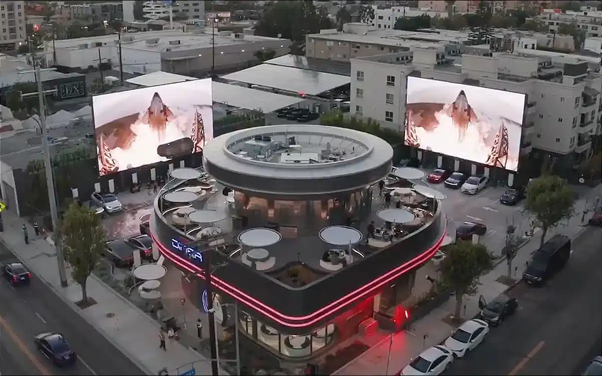 First ever Tesla diner opens in LA with robot servers and movie screens