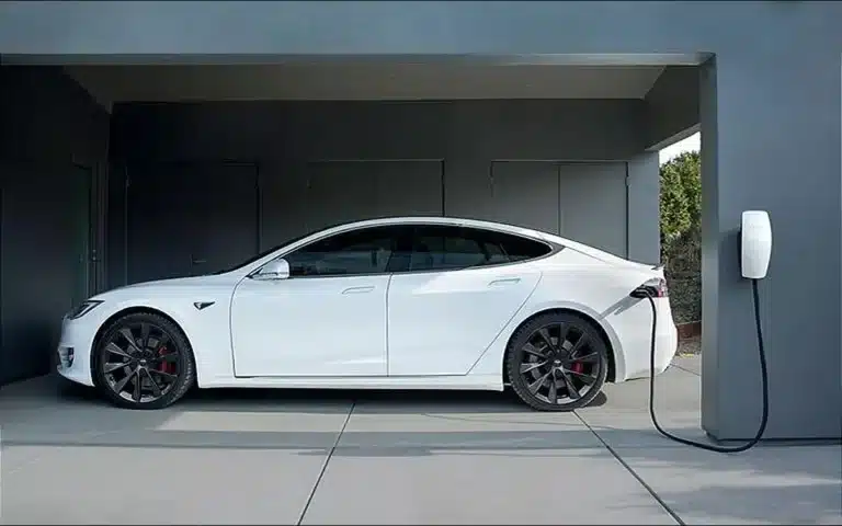 Teslas EV home charging station